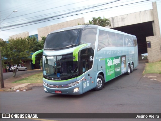 Viação Garcia 8541 na cidade de Apucarana, Paraná, Brasil, por Josino Vieira. ID da foto: 6369945.