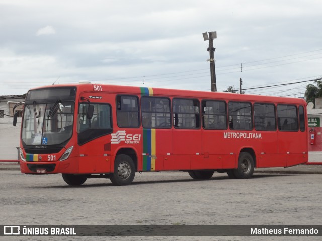 Empresa Metropolitana 501 na cidade de Recife, Pernambuco, Brasil, por Matheus Fernando. Número da foto: #6373295.