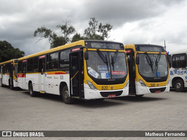 Empresa Metropolitana 820 na cidade de Recife, Pernambuco, Brasil, por Matheus Fernando. Número da foto: #6373342.