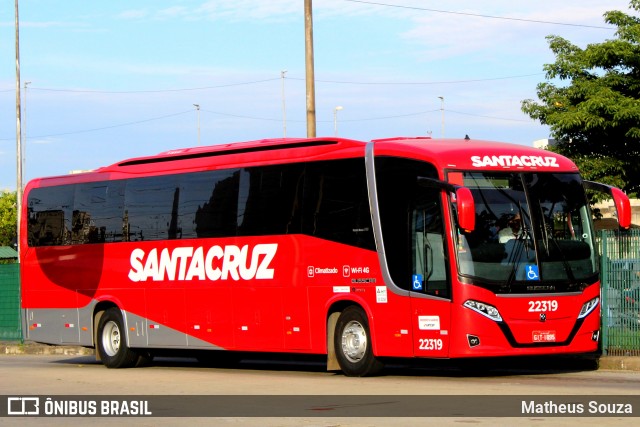 Viação Santa Cruz 22319 na cidade de São Paulo, São Paulo, Brasil, por Matheus Souza. Número da foto: #6373679.