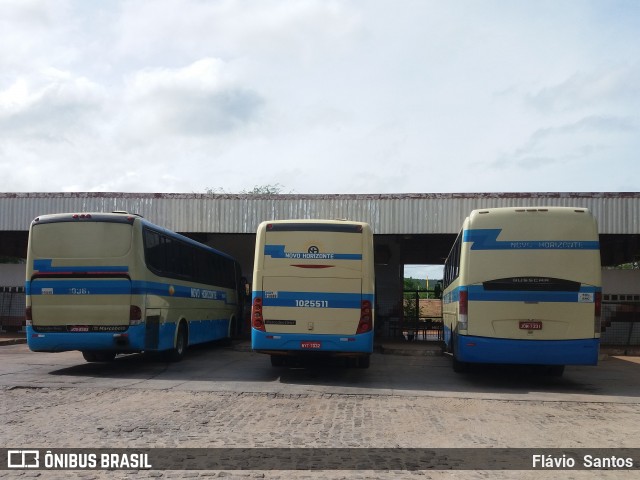 Viação Novo Horizonte 1002811 na cidade de Anagé, Bahia, Brasil, por Flávio  Santos. Número da foto: #6370971.