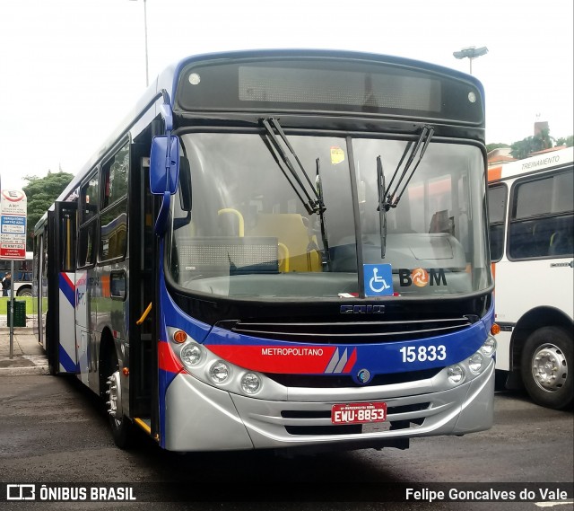 Viação Miracatiba 15.833 na cidade de São Paulo, São Paulo, Brasil, por Felipe Goncalves do Vale. ID da foto: 6370369.