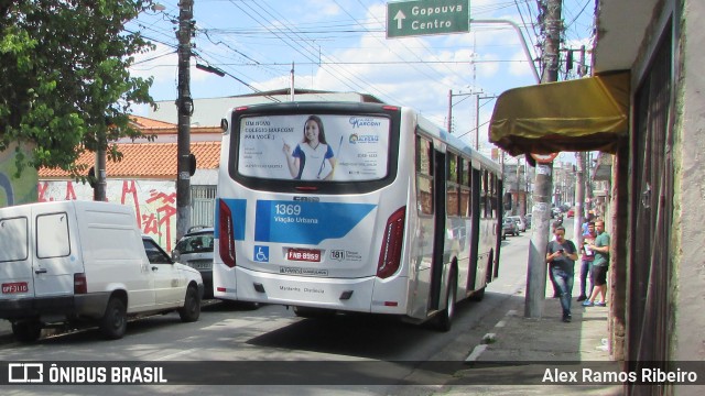 VUG - Viação Urbana Guarulhos 1369 na cidade de Guarulhos, São Paulo, Brasil, por Alex Ramos Ribeiro. Número da foto: #6373459.