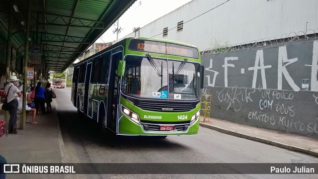 Autotrans > Turilessa 1424 na cidade de Contagem, Minas Gerais, Brasil, por Paulo Julian. Número da foto: #6369991.