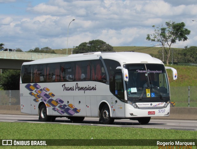 Trans Pompiani 5737 na cidade de São José dos Campos, São Paulo, Brasil, por Rogerio Marques. Número da foto: #6372387.