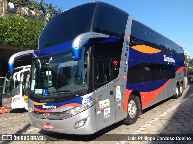 Nogueira Turismo 6800 na cidade de Belo Horizonte, Minas Gerais, Brasil, por Luis Philippe Cardoso Coelho. Número da foto: #6370663.