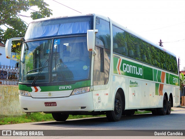 Empresa Gontijo de Transportes 21170 na cidade de Fortaleza, Ceará, Brasil, por David Candéa. ID da foto: 6369436.