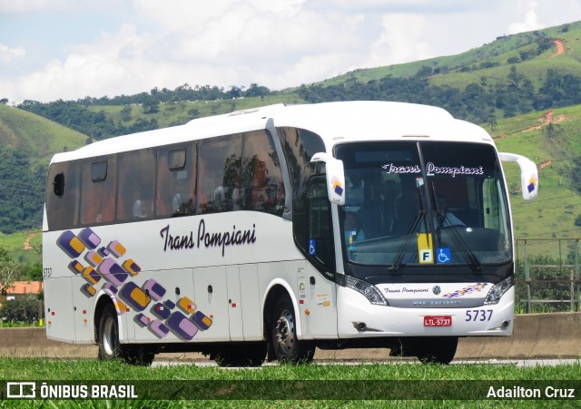 Trans Pompiani 5737 na cidade de Roseira, São Paulo, Brasil, por Adailton Cruz. Número da foto: #6370758.