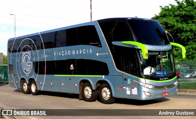 Viação Garcia 7337 na cidade de Brasil, por Andrey Gustavo. Número da foto: #6372807.