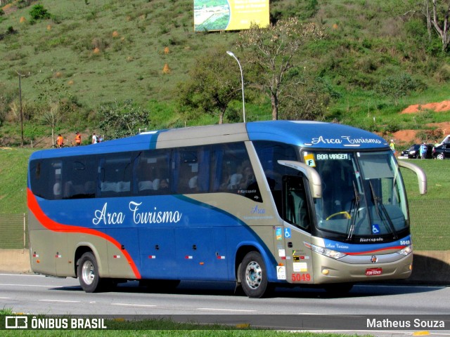 Arca Turismo 5049 na cidade de Aparecida, São Paulo, Brasil, por Matheus Souza. Número da foto: #6373292.
