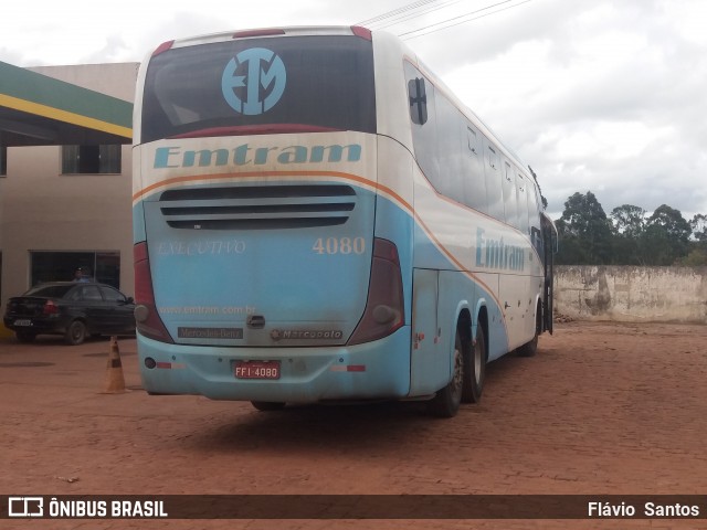 Emtram 4080 na cidade de Barra da Estiva, Bahia, Brasil, por Flávio  Santos. Número da foto: #6370884.