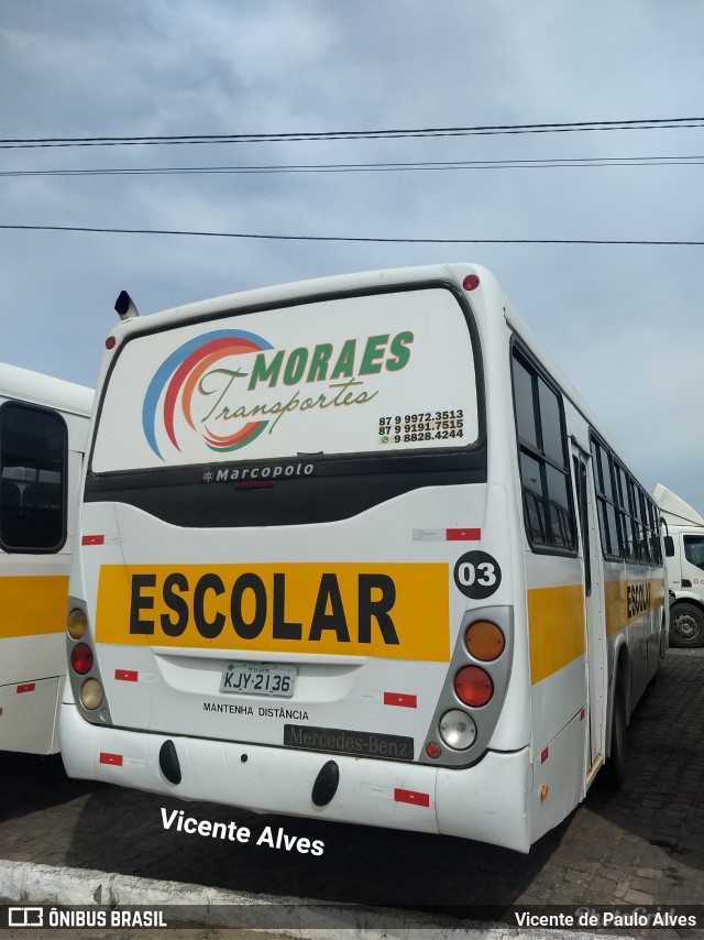 Moraes Transportes 03 na cidade de Salgueiro, Pernambuco, Brasil, por Vicente de Paulo Alves. ID da foto: 6372113.