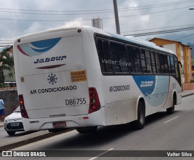 Auto Viação Jabour D86755 na cidade de Rio de Janeiro, Rio de Janeiro, Brasil, por Valter Silva. ID da foto: 6372425.