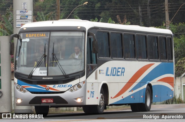 TransLider 715 na cidade de Conselheiro Lafaiete, Minas Gerais, Brasil, por Rodrigo  Aparecido. Número da foto: #6372877.