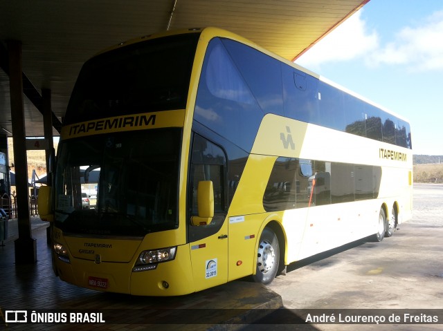 Viação Itapemirim 17609 na cidade de João Monlevade, Minas Gerais, Brasil, por André Lourenço de Freitas. Número da foto: #6376532.
