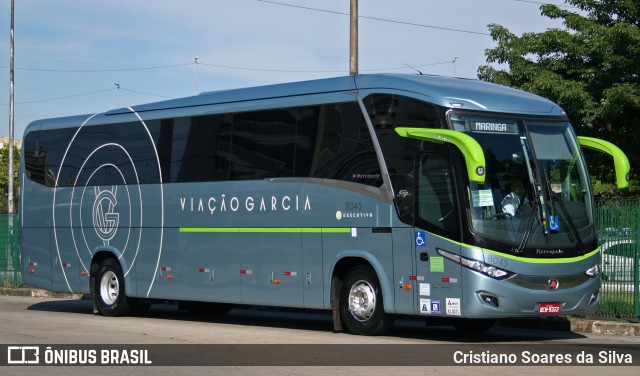 Viação Garcia 8045 na cidade de São Paulo, São Paulo, Brasil, por Cristiano Soares da Silva. Número da foto: #6377654.