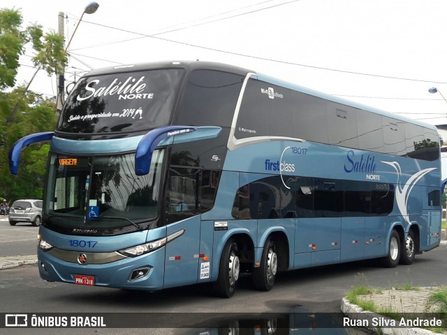 Expresso Satélite Norte 18017 na cidade de Teresina, Piauí, Brasil, por Ruan Silva Andrade. Número da foto: #6374234.