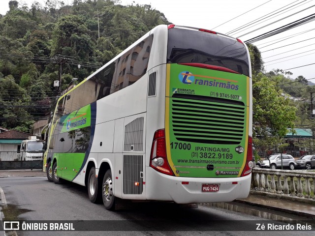 Transirmãos Turismo 17000 na cidade de Petrópolis, Rio de Janeiro, Brasil, por Zé Ricardo Reis. ID da foto: 6376205.