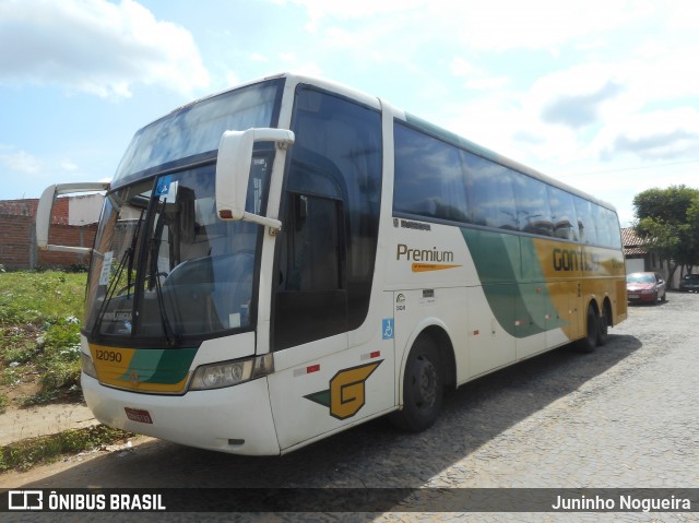 Empresa Gontijo de Transportes 12090 na cidade de Araçuaí, Minas Gerais, Brasil, por Juninho Nogueira. Número da foto: #6375020.
