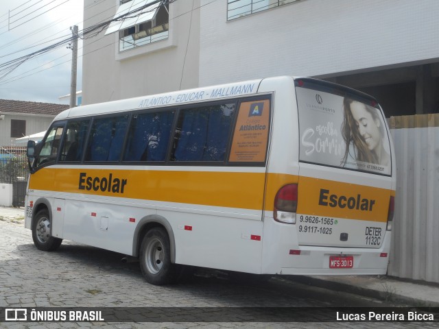 Ceda Transportes 3013 na cidade de Itapema, Santa Catarina, Brasil, por Lucas Pereira Bicca. ID da foto: 6376308.