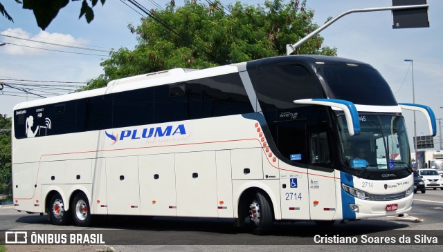 Trans Isaak Turismo 2714 na cidade de São Paulo, São Paulo, Brasil, por Cristiano Soares da Silva. Número da foto: #6377032.