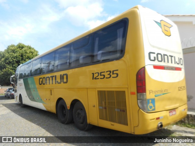 Empresa Gontijo de Transportes 12535 na cidade de Araçuaí, Minas Gerais, Brasil, por Juninho Nogueira. ID da foto: 6375029.