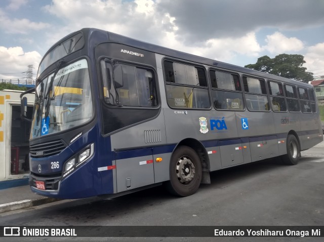 Radial Transporte Coletivo 286 na cidade de Poá, São Paulo, Brasil, por Eduardo Yoshiharu Onaga Mi. ID da foto: 6376115.