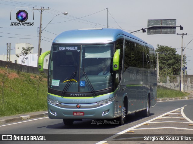 Viação Garcia 8463 na cidade de Campinas, São Paulo, Brasil, por Sérgio de Sousa Elias. Número da foto: #6378077.