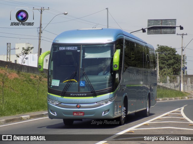 Viação Garcia 8463 na cidade de Campinas, São Paulo, Brasil, por Sérgio de Sousa Elias. ID da foto: 6378077.