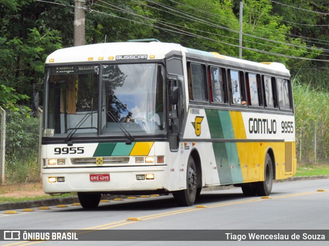 Empresa Gontijo de Transportes 9955 na cidade de Belo Horizonte, Minas Gerais, Brasil, por Tiago Wenceslau de Souza. ID da foto: 6374929.