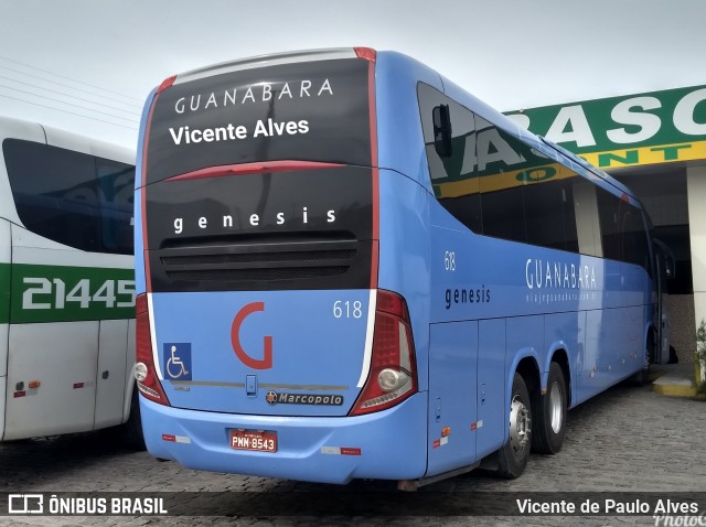 Expresso Guanabara 618 na cidade de Salgueiro, Pernambuco, Brasil, por Vicente de Paulo Alves. Número da foto: #6374614.
