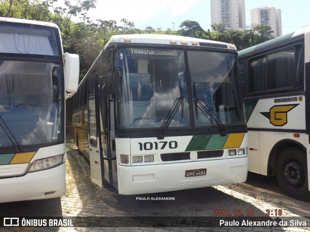 Empresa Gontijo de Transportes 10170 na cidade de Belo Horizonte, Minas Gerais, Brasil, por Paulo Alexandre da Silva. ID da foto: 6375300.