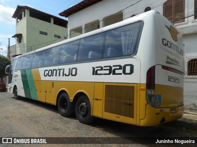 Empresa Gontijo de Transportes 12320 na cidade de Araçuaí, Minas Gerais, Brasil, por Juninho Nogueira. Número da foto: #6375040.