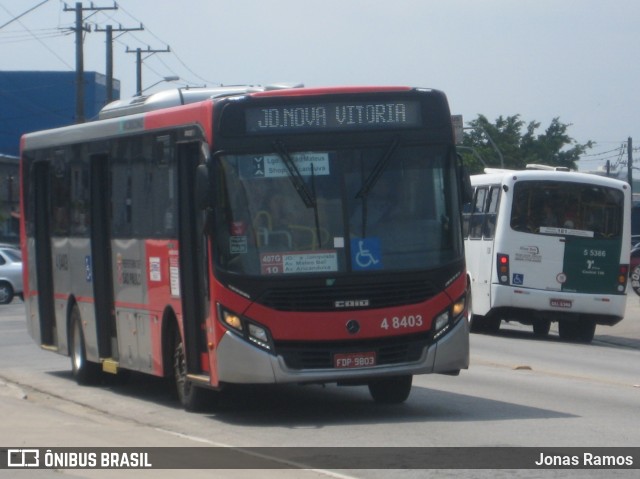 Express Transportes Urbanos Ltda 4 8403 na cidade de São Paulo, São Paulo, Brasil, por Jonas Ramos. Número da foto: #6377907.