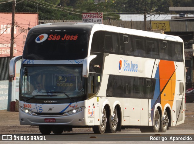 São José Viagens 6400 na cidade de Conselheiro Lafaiete, Minas Gerais, Brasil, por Rodrigo  Aparecido. ID da foto: 6377191.