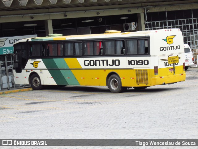 Empresa Gontijo de Transportes 10190 na cidade de Belo Horizonte, Minas Gerais, Brasil, por Tiago Wenceslau de Souza. Número da foto: #6374925.