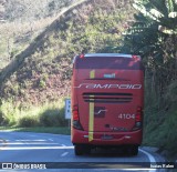Viação Sampaio 4104 na cidade de Santos Dumont, Minas Gerais, Brasil, por Isaias Ralen. Número da foto: #:id.