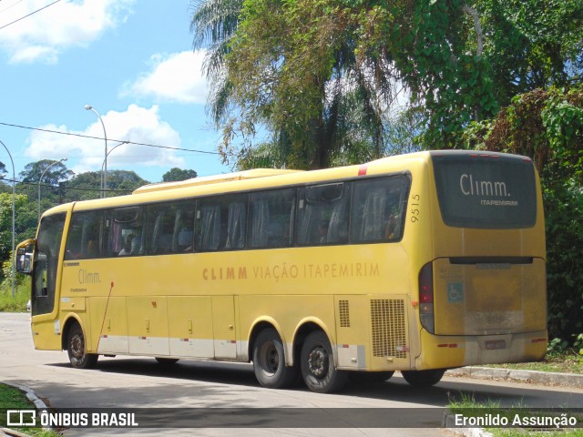 Viação Itapemirim 9515 na cidade de Recife, Pernambuco, Brasil, por Eronildo Assunção. ID da foto: 6378334.