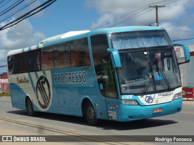 Auto Viação Progresso 6169 na cidade de Maceió, Alagoas, Brasil, por Rodrigo Fonseca. Número da foto: #6380420.