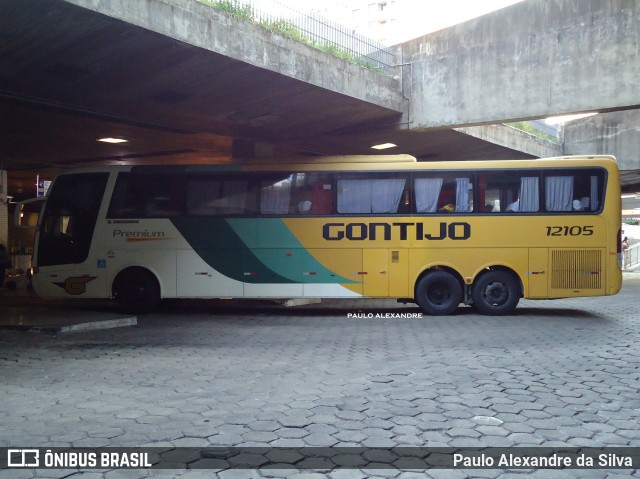 Empresa Gontijo de Transportes 12105 na cidade de Belo Horizonte, Minas Gerais, Brasil, por Paulo Alexandre da Silva. Número da foto: #6379613.