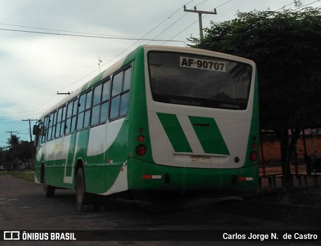 Ônibus Particulares AF-90707 na cidade de São João de Pirabas, Pará, Brasil, por Carlos Jorge N.  de Castro. ID da foto: 6378931.