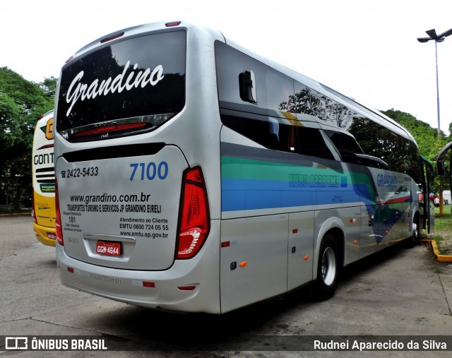 Grandino Transportes 7100 na cidade de São Paulo, São Paulo, Brasil, por Rudnei Aparecido da Silva. Número da foto: #6378837.