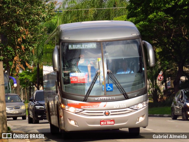 Auto Viação Urubupungá 20.111 na cidade de Brasil, por Gabriel Almeida. ID da foto: 6381651.