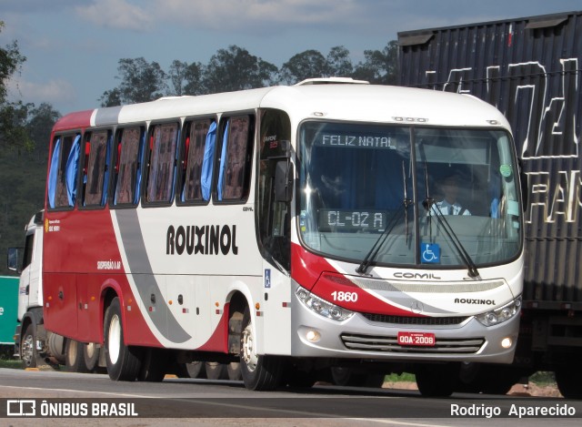 Rouxinol 1860 na cidade de Conselheiro Lafaiete, Minas Gerais, Brasil, por Rodrigo  Aparecido. ID da foto: 6381537.