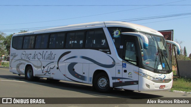 Viação Cruz de Malta Turismo 4400 na cidade de Holambra, São Paulo, Brasil, por Alex Ramos Ribeiro. Número da foto: #6381766.