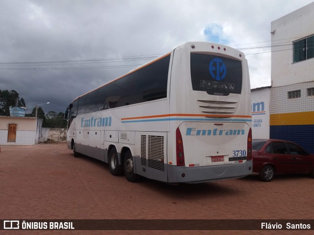 Emtram 3730 na cidade de Barra da Estiva, Bahia, Brasil, por Flávio  Santos. ID da foto: 6382661.