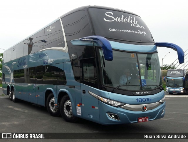 Expresso Satélite Norte 18015 na cidade de Teresina, Piauí, Brasil, por Ruan Silva Andrade. Número da foto: #6378897.
