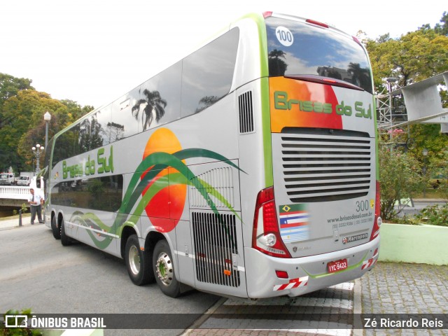 Transbrisul - Transportes Brisas do Sul 300 na cidade de Petrópolis, Rio de Janeiro, Brasil, por Zé Ricardo Reis. ID da foto: 6385696.