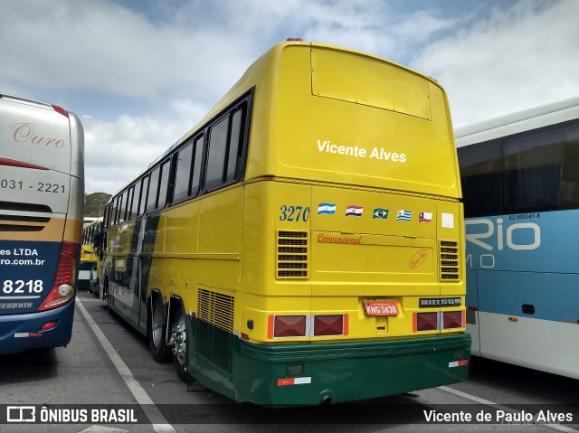 Valdani Turismo 3270 na cidade de Aparecida, São Paulo, Brasil, por Vicente de Paulo Alves. ID da foto: 6385312.