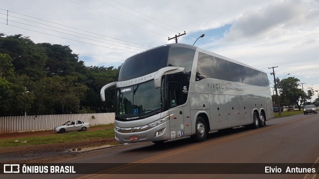 Viação Garcia 7867 na cidade de Campo Mourão, Paraná, Brasil, por Elvio Antunes. Número da foto: #6382991.